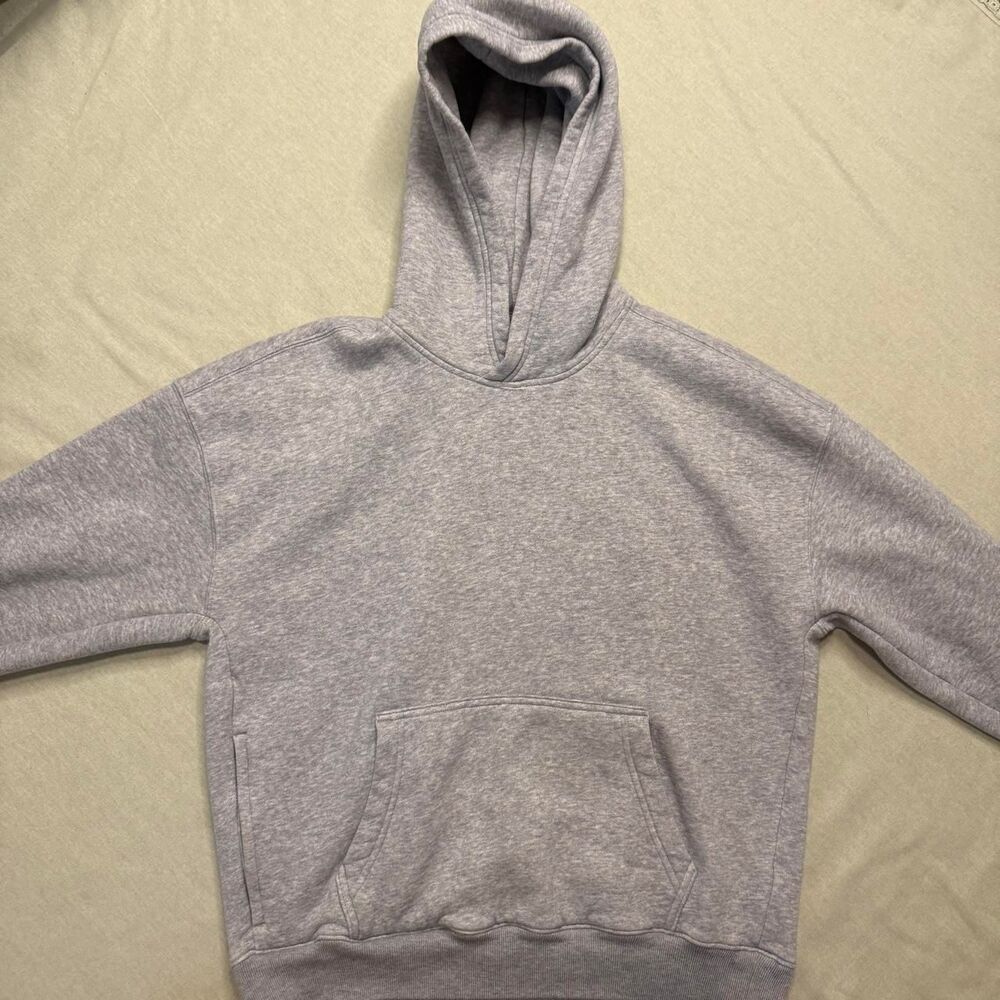 Hollister-co Women's Grey Hoodie